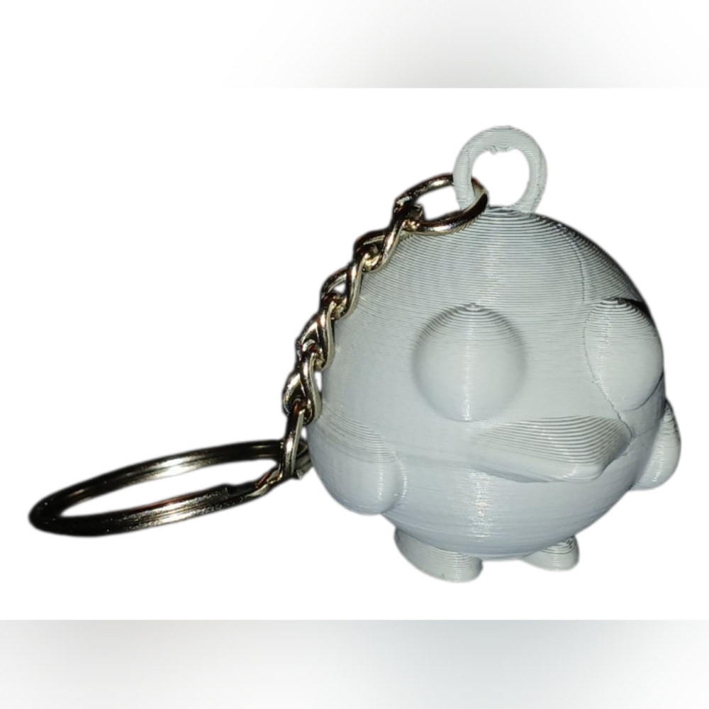 3D Printed Chicken Keychain